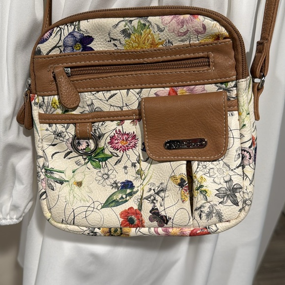Multi Sac North South Zip Around Crossbody Bag Vienna/Hazelnut - Picture 6 of 9